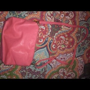 NWOT hot pink cross body